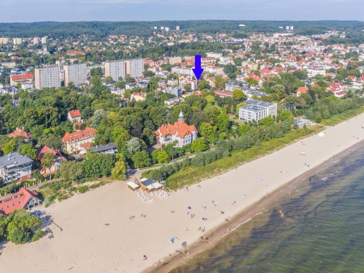 Sopot Grunwaldzka - Parkowa Blisko Plazy Apartment Екстериор снимка